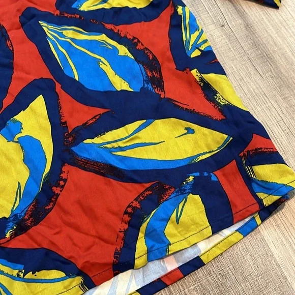 Anthropologie X Corey Lynn Calter Palm Leaf Print Top - Picture 4 of 7